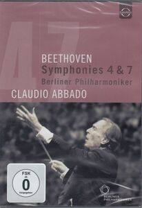 [DVD/Euroarts]ベートーヴェン:交響曲第4&7番/C.アバド&ベルリン・フィルハーモニー管弦楽団 2011.2