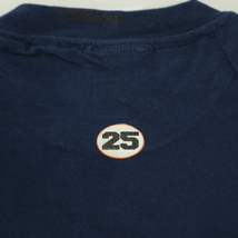90s USA製 TWENTY FIVE 25 Tシャツ L ネイビー トゥエンティーファイブ ロゴ スケート サーフ LA ストリート ヴィンテージ_画像5