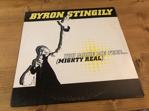 12”★Byron Stingily / You Make Me Feel (Mighty Real) / ヴォーカル・ディープ・ハウス！