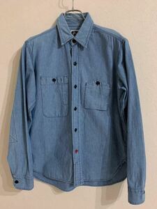 ENGINERED GARMENTS エンジニアド　ガーメンツ　メンズ　シャンブレーシャツ XSサイズ USA製