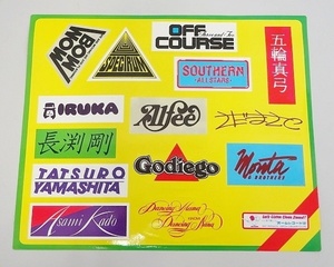 183◇歌手名/アーティスト名 シール NIPPON CHIKUSHIN/日本蓄針 オーム レコード針 詳細不明 未使用 レトロ/当時物