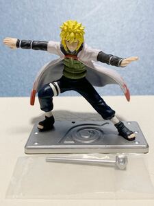  who looks for .NARUTO Naruto . shape collection wave manner minato tree. leaf .. four generation fire . yellow . light figure . shape collection Bandai 