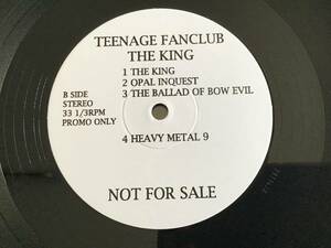 TEENAGE FANCLUB The KIng プロモ盤