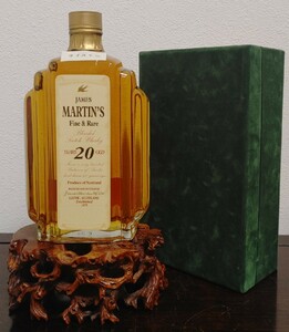 希少高級古酒ジェームス マーティン スコッチ ウイスキーJAMES MARTIN'S Fine & Rare 20 Year