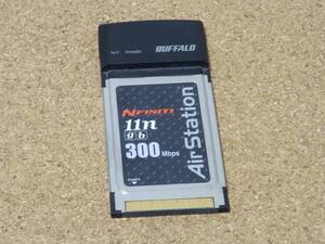 BUFFALO WLI2-CB-G300N バッファロー PCカード Wi-Fi子機