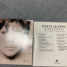 CD パティオースティン/エレガント・パティ　　Patti Austin/ on the way to love 希少_画像4