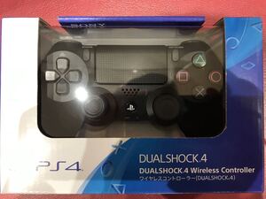 新品未開封 PS4 ソニー SONY 純正 ワイヤレスコントローラー DUALSHOCK4 ジェット・ブラック CUH-ZCT2J