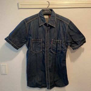 Levis redloop 半袖 シャンブレーシャツ L