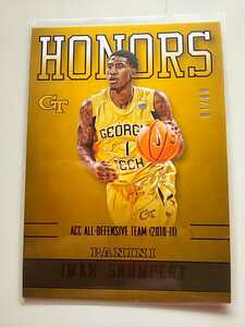 Panini Georgia tech Iman Shumpert 10枚シリアル