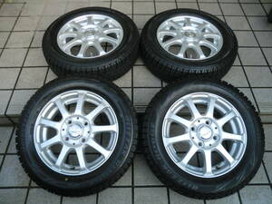 ★ イボ付極上 軽自動車! 155/65R13 73Q 4本 13×４J +43 100 60 BRIDGESTONE BLIZZAK REVO GZ 2014年49週 MRワゴンR ムーブ タント N-BOX