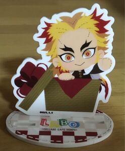 鬼滅の刃 煉獄 ミニキャラアクリルスタンド COLLABO CAFE