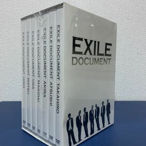 値下げしました　♪EXILE DOCUMENT DVD♪7枚組　未開封