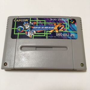 スーパーファミコン ソフト ロックマンX2 スーファミ SFC ロックマン 動作確認済み レトロ ゲーム 任天堂 カプコン 美品