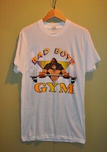 デッドストック 80年代 BAD BOYS GYM バッドボーイズ ジム Tシャツ