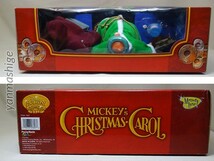 新品1983年版 ミッキーのクリスマスキャロル 精霊3体BOXセット ウィリー ピート ジミニー THE GHOST OF CHRISTMAS_画像10
