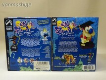 新品 レンとスティンピー 2体セット シリアルナンバー入り限定スタチュー Ren and Stimpy ニコロデオン レンアンドスティンピー_画像3