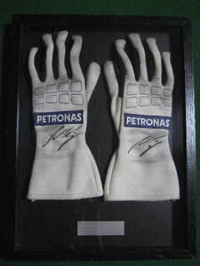 *** collection adjustment *** 2006 year nik* hyde ferudo autographed actual use glove frame ending ***