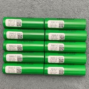 AquaPC★送料無料 DIYリサイクルセル大容量 LG製 INR18650型 リチウムイオン電池 2900mAh 10本★