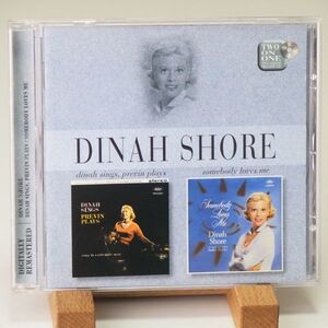 即決【アルバム2枚分 廃盤】ダイナ・ショア　DINAH SHORE　-DINAH SINGS, PREVIN PLAYS　-SOMEBODY LOVES ME　音良し　内容良し　オススメ