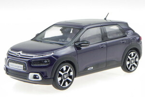 ノレブ 1/43 シトロエン カクタス C4 2018 パープル/ホワイト Norev 1:18 Citroen c4 Cactus Deep Purple ＆White deco