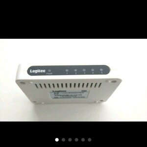 「Logitec」純正超小型省電力スイッチングハブ ポートx5