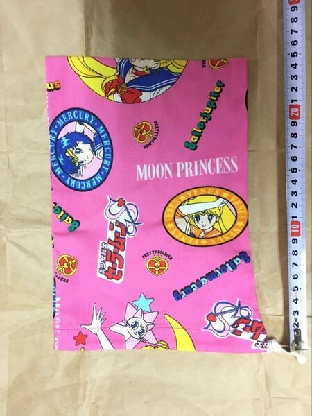  正規品 当時物 美少女戦士 セーラームーンS 巾着 小物入れ ポーチ 未使用 布 紐付き 巾着 バッグ Sailor Moon S drawstring bag