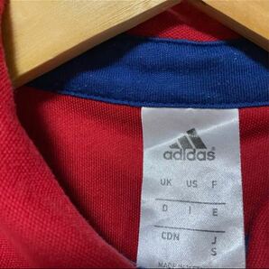 adidas スペイン代表 サッカー ポロシャツの画像6