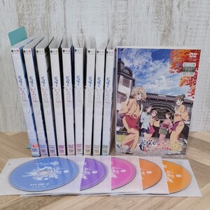 花咲くいろは + 劇場版 計10巻セット DVD レンタル