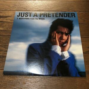 森山達也　JUST A PRETENDER 国内盤レコード