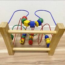 【送料無料 匿名配送】イケア IKEA ルーピング おもちゃ ベビー 玩具 子ども キッズ 知育玩具 ビーズコースター 木のおもちゃ TOY_画像6