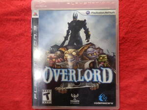 ★即決★ディスク綺麗に見えます★　　OVER LORDⅡ　PS3　ソフト　198　オーバーロード　OVER LORD2　2