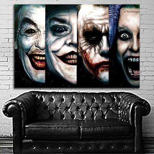 ジョーカー Joker 特大 ポスター 150x100cm 海外 アート インテリア グッズ フォト 写真 雑貨 おしゃれ 壁紙 大判 大 DC バットマン 1