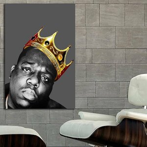 ノトーリアス ビッグ Notorious BIG 特大 ポスター 150x100cm 海外 ヒップホップ ラッパー アート インテリア グッズ 写真 雑貨 ビギー 8