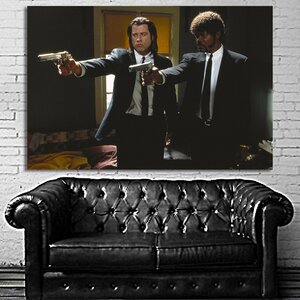 パルプ・フィクション Pulp Fiction 特大 ポスター 約150x100cm 海外 映画 タランティーノ トラボルタ ユマ・サーマン グッズ 雑貨 2