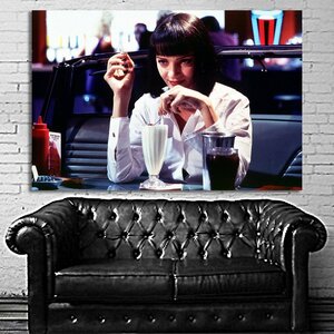 パルプ・フィクション Pulp Fiction 特大 ポスター 約150x100cm 海外 映画 タランティーノ トラボルタ ユマ・サーマン グッズ 雑貨 10