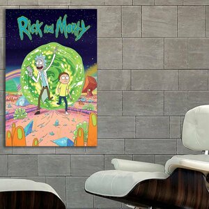 リック・アンド・モーティー Rick and Morty 特大 ポスター 150x100cm 海外 アメリカ アニメ アート インテリア グッズ 写真 雑貨 大 6