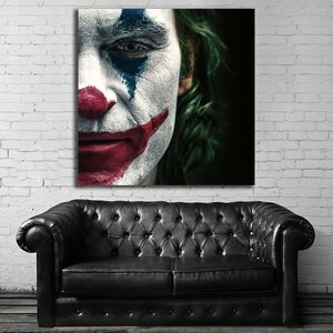 ジョーカー Joker 特大 ポスター 100x100cm 海外 アート インテリア グッズ フォト 写真 雑貨 おしゃれ 壁紙 大判 大 DC バットマン 1