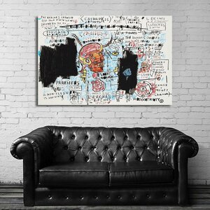バスキア Basquiat 特大 ポスター 150x100cm 海外 アート インテリア 雑貨 グッズ 絵 フォト グラフィティ 画家 ジャン ミシェル 大 6