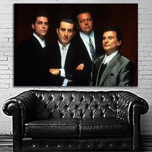 グッドフェローズ Goodfellas 特大 ポスター 約150x100cm 海外 映画 俳優 ロバート・デ・ニーロ グッズ 絵 雑貨 写真 アート 大 8