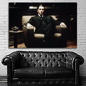 ゴッドファーザー The Godfather 特大 ポスター 約150x100cm 海外 映画 アル・パチーノ インテリア グッズ 絵 雑貨 写真 アート 大 13