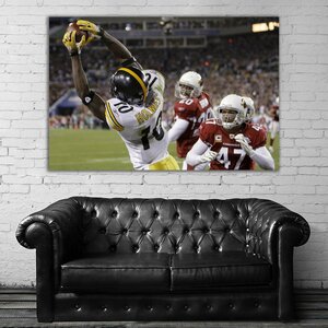 Steelers ピッツバーグ・スティーラーズ 特大 ポスター 150x100cm NFL 海外 グッズ アメフト スーパーボウル 雑貨 絵 写真 大 8