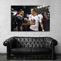 Patriots ペイトリオッツ 特大 ポスター 150x100cm トム・ブレイディ NFL 海外 グッズ アメフト スーパーボウル 雑貨 絵 写真 大 3_画像1