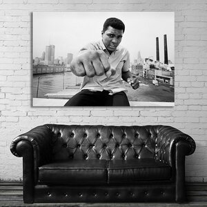モハメド・アリ Muhammad Ali 特大 ポスター 150x100cm 海外 ボクサー ボクシング アート インテリア グッズ 雑貨 絵 写真 大 6
