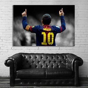 メッシ Messi リオネル 特大 ポスター 150x100cm バルサ バルセロナ 海外 サッカー フットボール グッズ 雑貨 絵 アート 写真 大 17