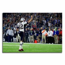 Patriots ペイトリオッツ 特大 ポスター 150x100cm トム・ブレイディ NFL 海外 グッズ アメフト スーパーボウル 雑貨 絵 写真 大 2_画像3