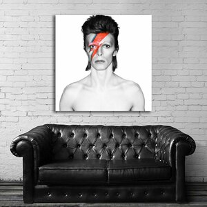 デヴィッド・ボウイ David Bowie 特大 ポスター 100x100cm 海外 アート インテリア グッズ 写真 雑貨 フォト 絵 大 デビッド デイビッド 3