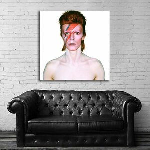 デヴィッド・ボウイ David Bowie 特大 ポスター 100x100cm 海外 アート インテリア グッズ 写真 雑貨 フォト 絵 大 デビッド デイビッド 1