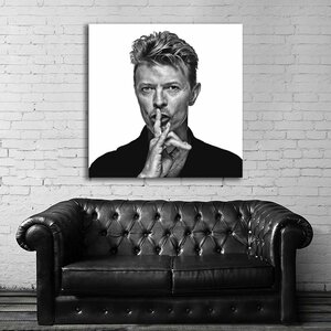 デヴィッド・ボウイ David Bowie 特大 ポスター 100x100cm 海外 アート インテリア グッズ 写真 雑貨 フォト 絵 大 デビッド デイビッド 8