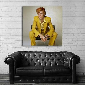 デヴィッド・ボウイ David Bowie 特大 ポスター 100x100cm 海外 アート インテリア グッズ 写真 雑貨 フォト 絵 大 デビッド デイビッド 6
