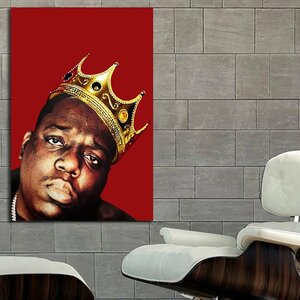 ノトーリアス ビッグ Notorious BIG 特大 ポスター 150x100cm 海外 ヒップホップ ラッパー アート インテリア グッズ 写真 雑貨 ビギー 7